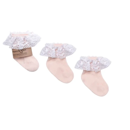 Skarpetki Vintage Love - morelowe / Mama's Feet