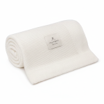 Bambusowy kocyk cream 80x100 - classic / My Memi