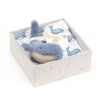 Zestaw prezentowy z wielorybem Wilbur / Jellycat