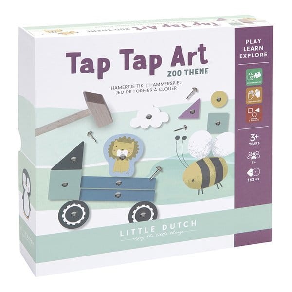 Przybijanka Tap Tap Art ZOO / Little Dutch