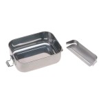 Lunchbox ze stali nierdzewnej z bambusową pokrywką - Garden Explorer / Lassig