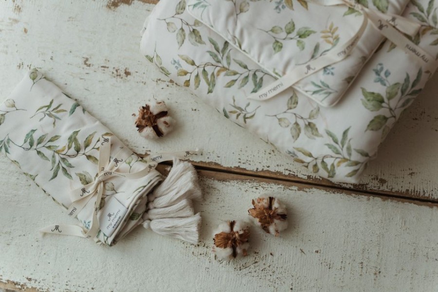 Bambusowy otulacz 100x120 - botanic / My Memi