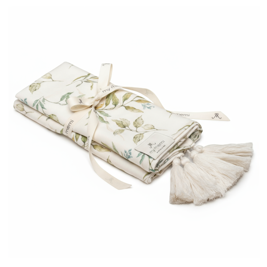 Bambusowy otulacz 100x120 - botanic / My Memi