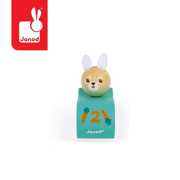 Drewniany samochodzik z napędem Pocket 2+ różne kolory / Janod