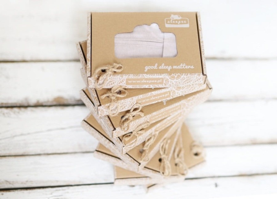 Otulacz FIRST STEP Melanżowy Jasny Szary / Sleepee