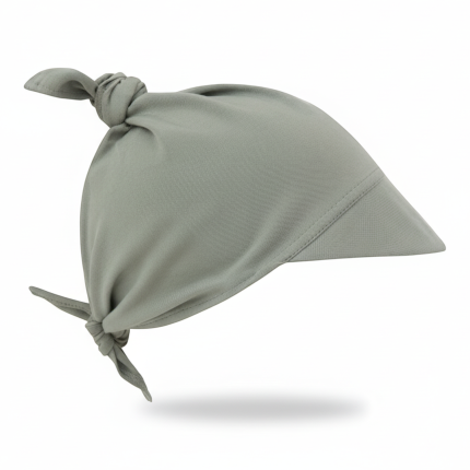 Bambusowa chustka z daszkiem oliwkowa zieleń / Samiboo