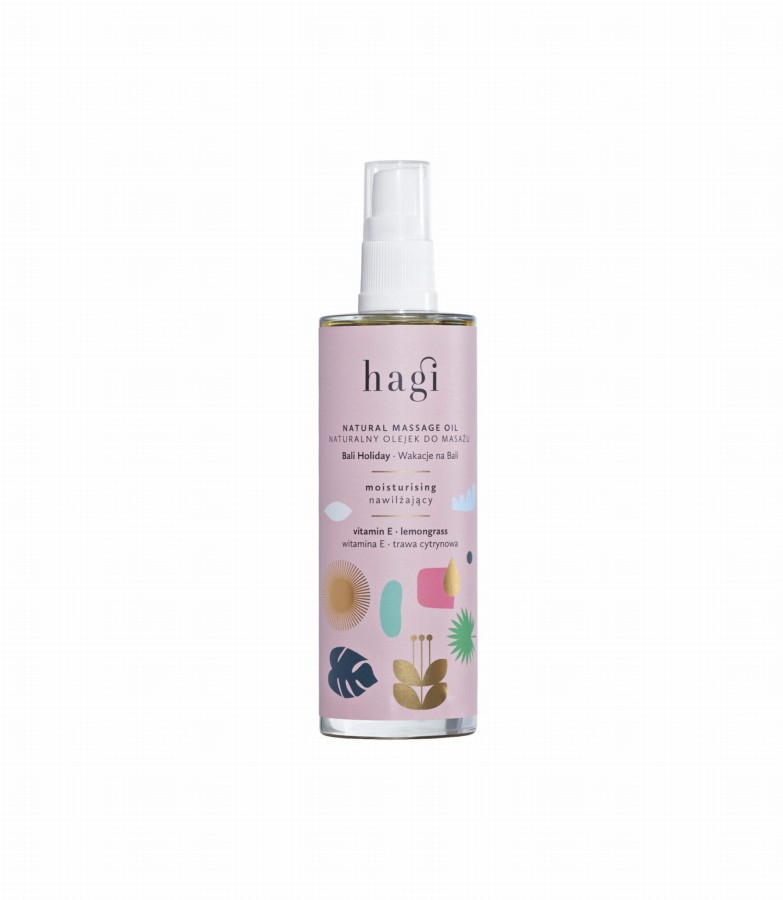 Naturalny olejek do masażu - wakacje na bali / Hagi Cosmetics