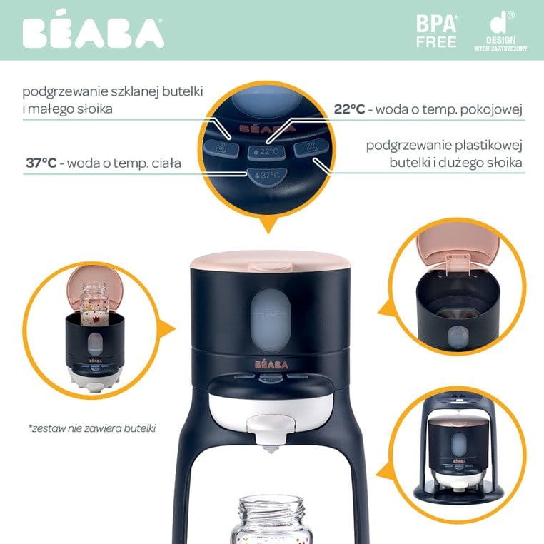 Ekspres do mleka 2w1 Night blue Bib'expresso® / Beaba