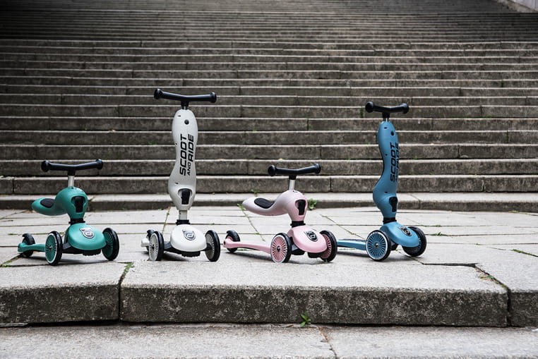 Highwaykick1 2w1 Jeździk i hulajnoga 1-5 lat Ash / Scootandride