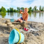 Zestaw zabawek do piasku w wiaderku 3 lata+ / Zsilt