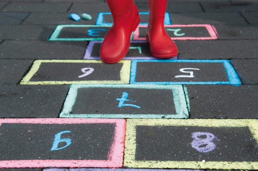 Kredy Białe Jumbo - 6 sztuk / Apli Kids