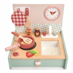 Drewniana kuchnia przenośna, Mini Chef / Tender Leaf Toys