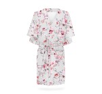 Szlafrok dla kobiet w ciąży i dla mam- Pastel Flowers / BabyStep