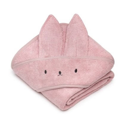 Bambusowy ręcznik powder pink - rabbit / My Memi