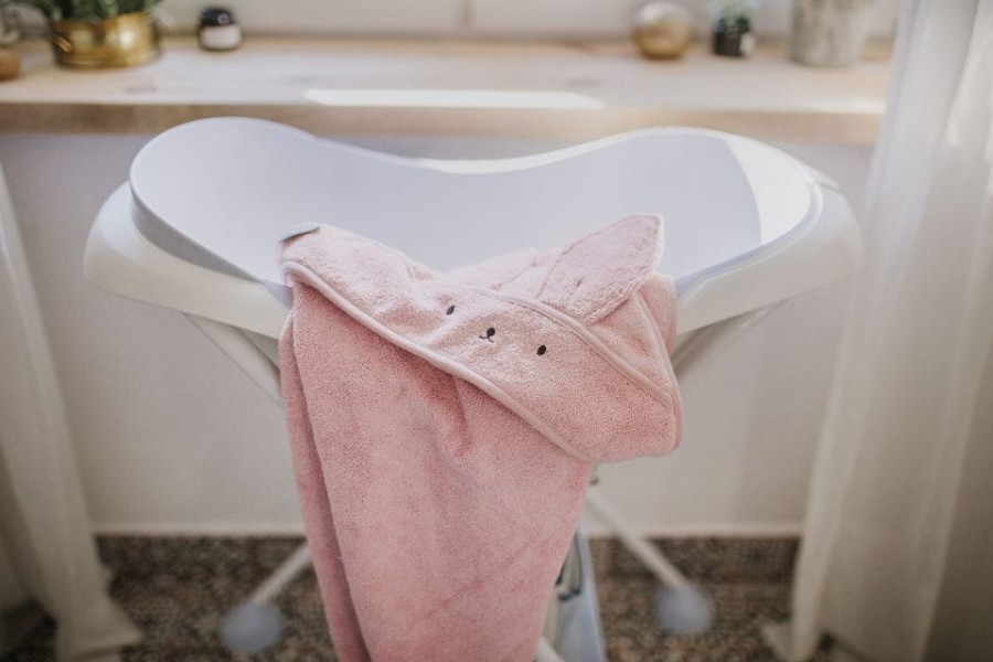 Bambusowy ręcznik powder pink / My Memi