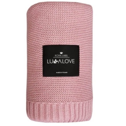 Bambusowy koc 80x100 PIWONIA / Lullalove