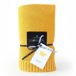 BAMBUSOWY KOC 80X100 MUSZTARDOWY Z MIODEM  LULLALOVE.jpg