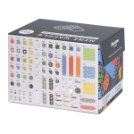 Klocki waffle MINI Konstruktor Expert 501 szt. / Marioinex