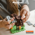 Klocki waffle MINI Konstruktor Expert 501 szt. / Marioinex