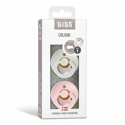 Smoczek Bibs 2-pak HAZE & BLOSSOM, rozm. 0-6m