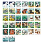 Gra planszowa memory dla dzieci - Zwierzęta pod ochroną / Adventerra Games
