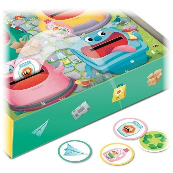 Gra planszowa memory dla dzieci - Segregacja śmieci / Adventerra Games