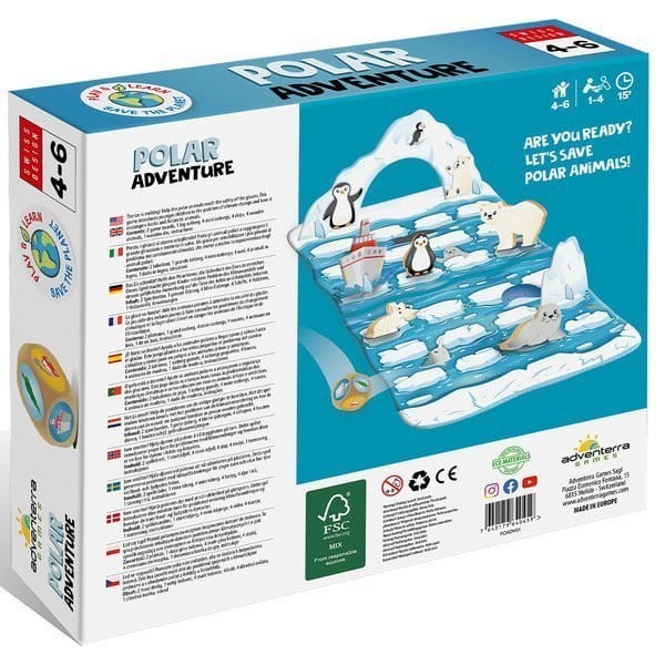 Gra planszowa dla dzieci - Arktyczna przygoda / Adventerra Games