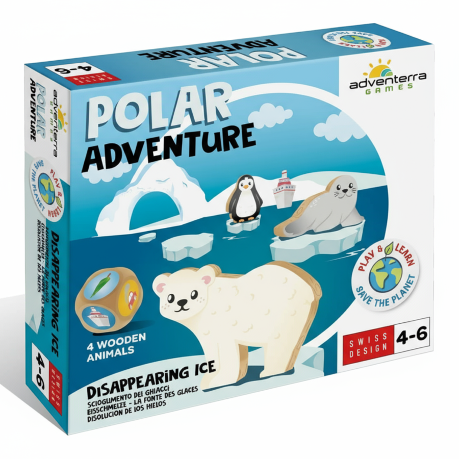 Gra planszowa dla dzieci - Arktyczna przygoda / Adventerra Games