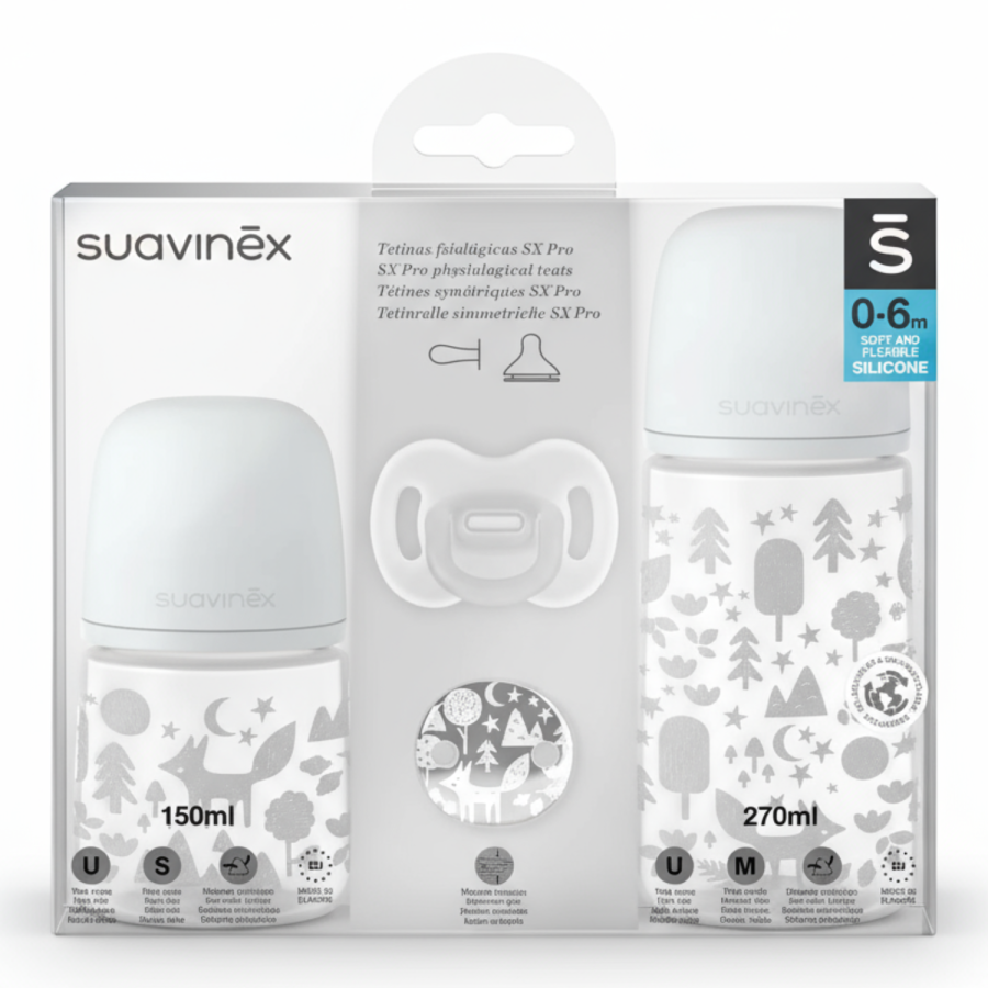 Zestaw FOX szary / Suavinex