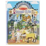 Książeczka z Puszystymi Naklejkami Klub Jeździecki 4-8 lat / Melissa and Doug