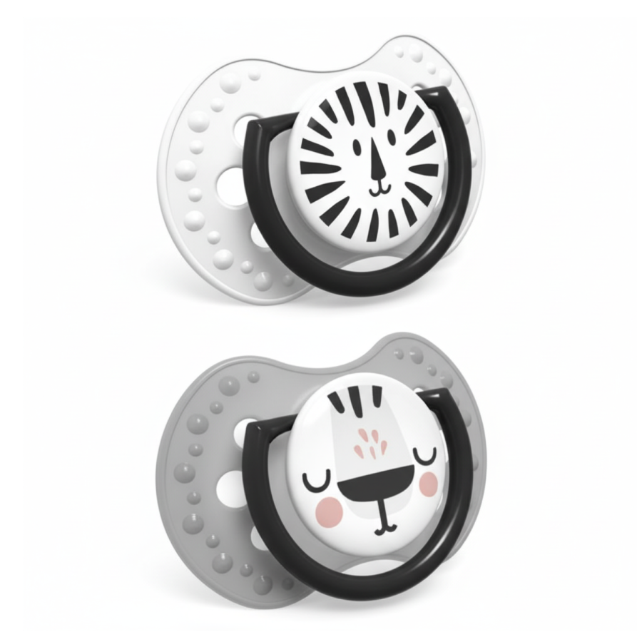 Smoczki Salt&Pepper 2szt RÓŻNE ROZMIARY / LOVI