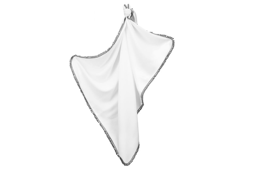 Kocyk bambusowy z pomponikami Etna / Maylily