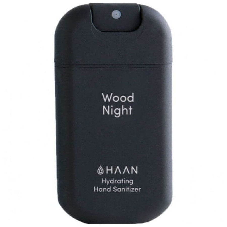 Dezynfekujący spray do rąk Haan Pocket - Wood Night / HAAN