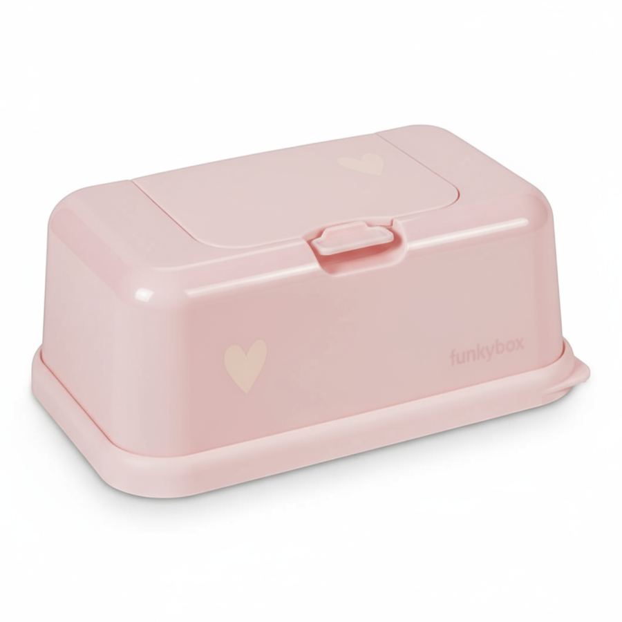 Pojemnik na Chusteczki, Pink Little Heart / Funkybox