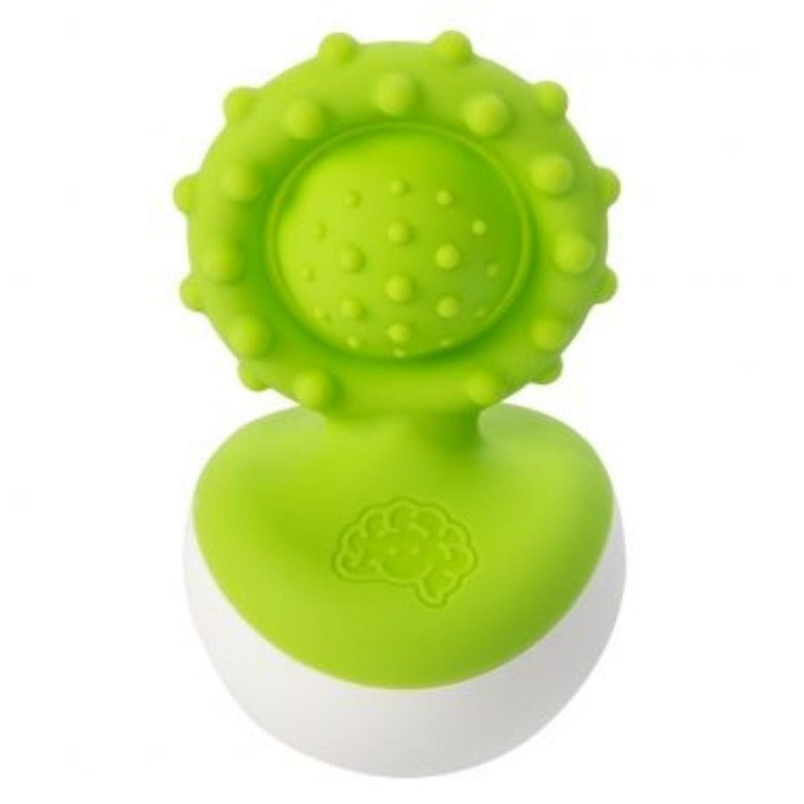 Bąbelki Dimpl Gryzak Wańka Wstańka Zielony / Fat Brain Toys