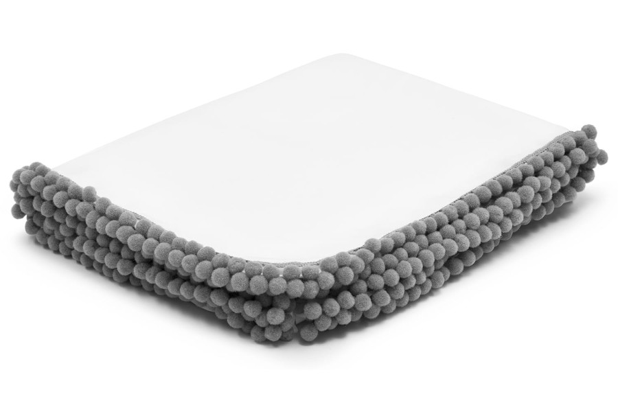 Kocyk bambusowy z pomponikami Etna / Maylily