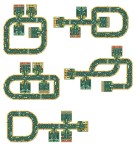 Puzzle kartonowe DROGI / Djeco