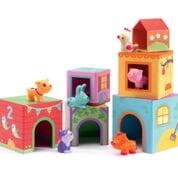 Klocki kartonowe TOPANIFARM / Djeco