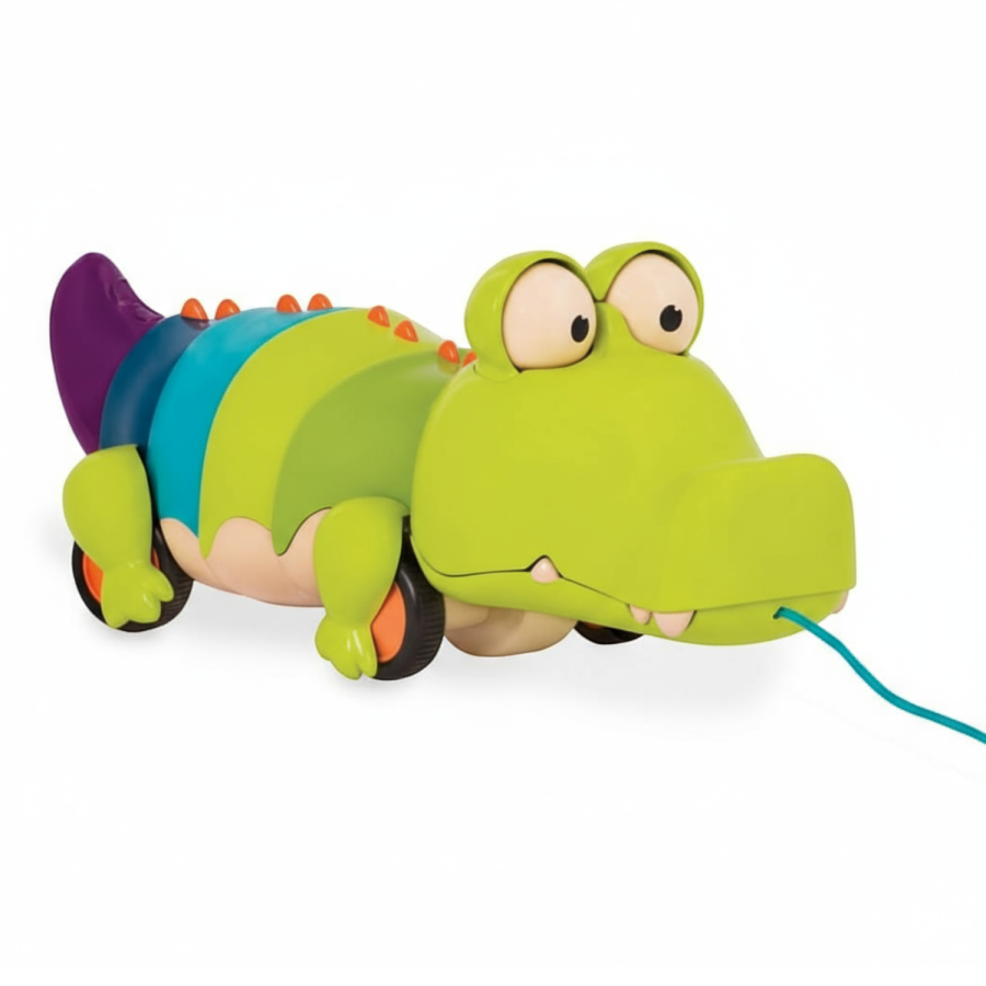 Waggle-a-long SNAPPITY SCOTT – krokodyl na sznurku / B.Toys