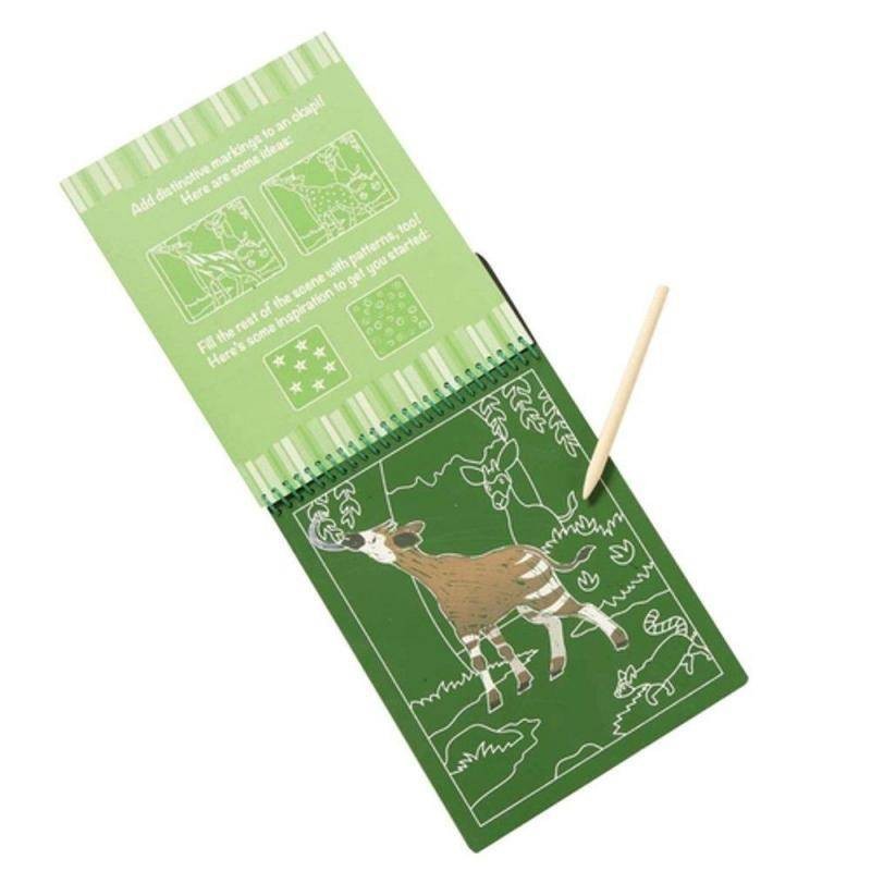 Scratch Art – Safari / Melissa & Doug