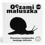 Oczami Maluszka kontrastowa książeczka Ślimak / Sierra Madre