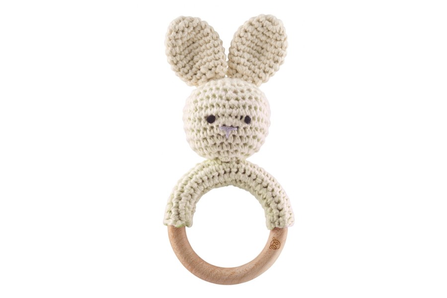 Grzechotko-gryzak Tuliś Śmietanka / Maylily