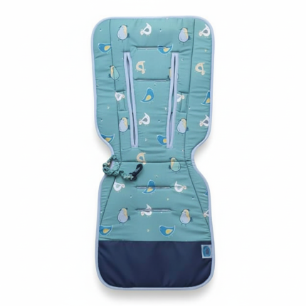 Wkładka do wózka CRAZY BIRDS / Pink no More