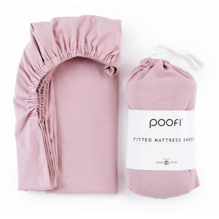 Prześcieradło Organic&Color PIWONIA / POOFI