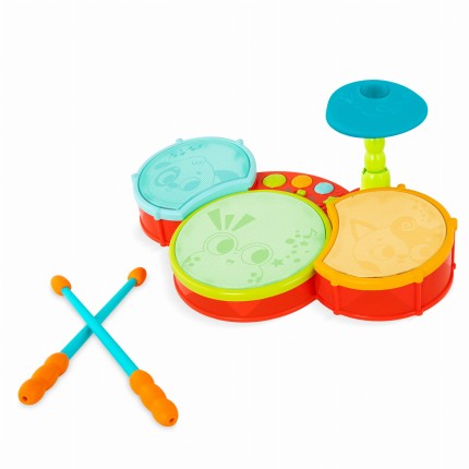 Little Beats – interaktywny zestaw perkusyjny / B.Toys LB1908