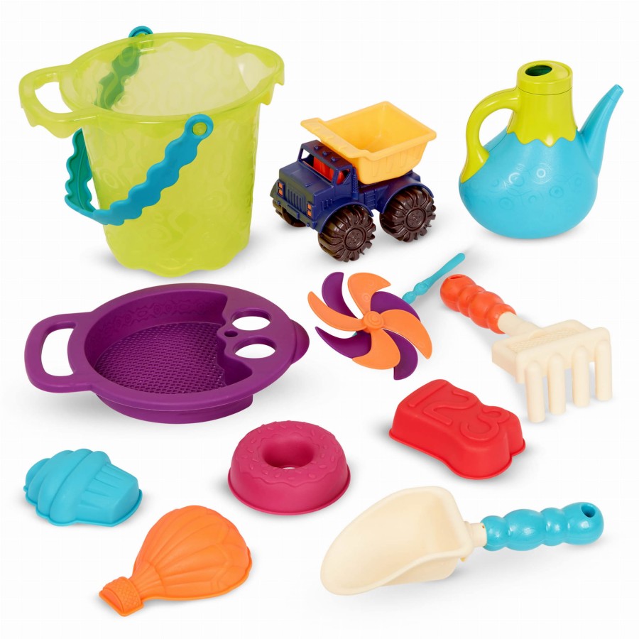 B. Ready Beach Bag – torba z akcesoriami do piasku - niebieska / B.Toys
