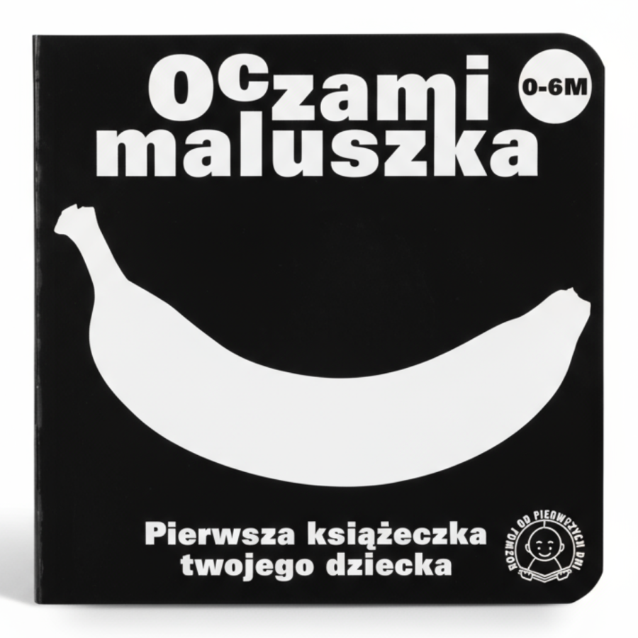 Oczami Maluszka kontrastowa książeczka Banan / Sierra Madre