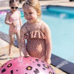 Zraszacz w kształcie piłki Panterka róż / The Swim Essentials