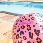 Zraszacz w kształcie piłki Panterka róż / The Swim Essentials