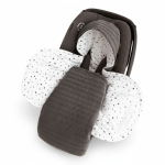 Otulacz do fotelika – grafitowy / Bolo